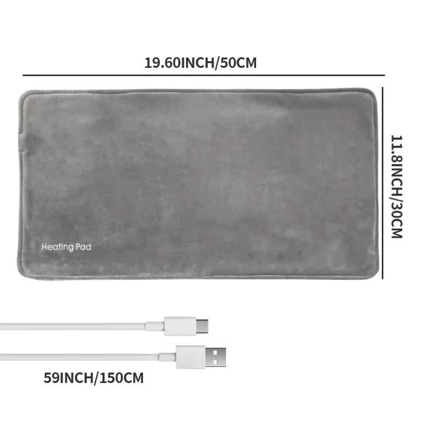 Couverture chauffante dos électrique USB