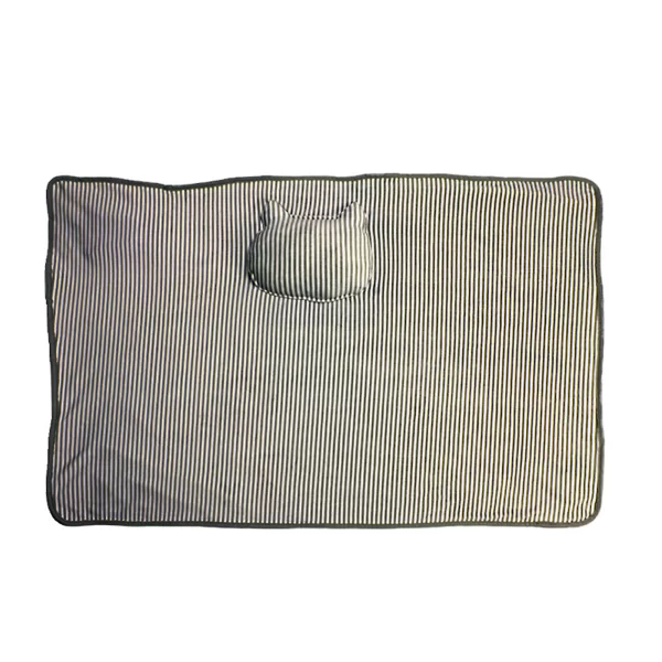 Couverture chauffante portable avec chauffe-mains