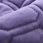 Couverture chaude de lit en velours