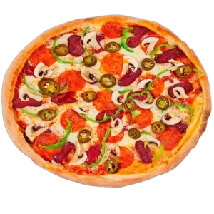 Couverture pizza végétarienne