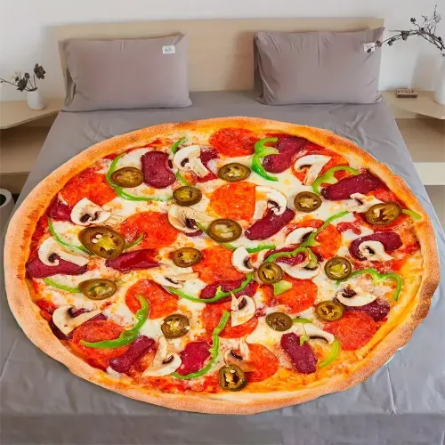 Couverture pizza végétarienne