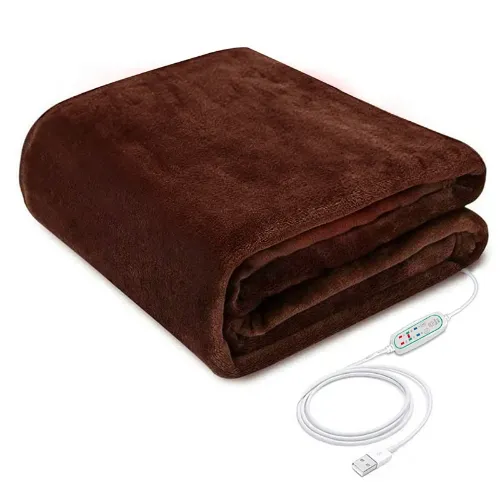 Couverture chauffante sans fil portable USB 45x80cm