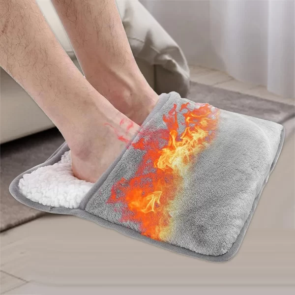 Couverture chauffante électrique pour les pieds