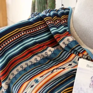 Couverture chaude style bohème