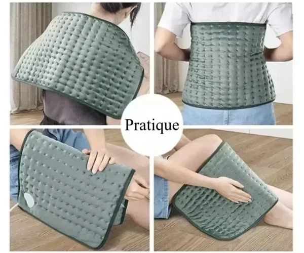 Couverture chauffante dos et articulation du corps