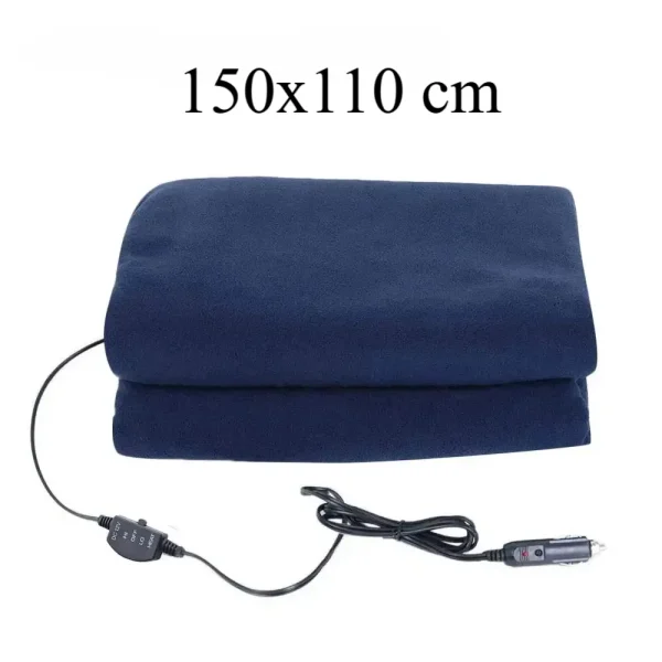 Couverture chauffante voiture réglable 12 volts